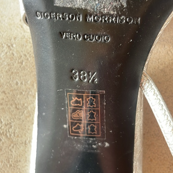 Sigerson Morrison Leather Stiletto - Picture 6 of 8